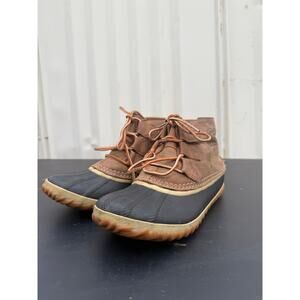 Sorel Out ’N About Waterproof Women’s Boots Size 6 Brown/Black